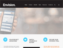 Tablet Screenshot of envisionapp.com